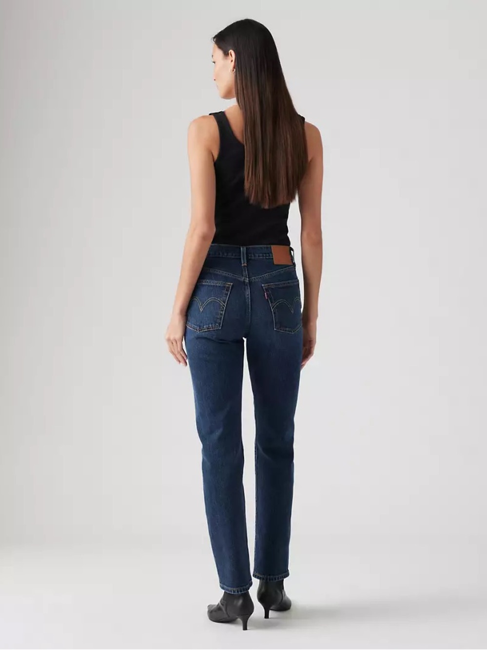 Levi’s Classic High-Rise Straight Leg Jeans - Dark Blue